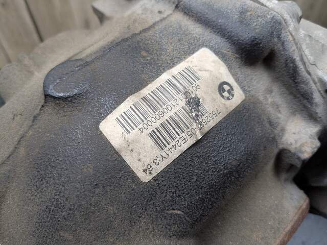 07-13 OEM BMW E70 X5 3.5d Rear Differential Axle Carrier 3.64 DIESEL M57