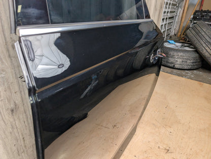 17-19 OEM AUDI A4 S4 Rear Left Driver Side Door Shell Black A2/ Y9B