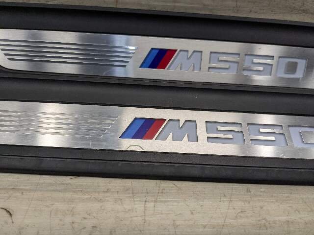 *17-20 OEM BMW G30 M550 Front Rear Left Right Light Door Sill Plate Molding Trim