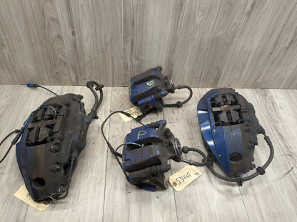 17-23 OEM BMW G30 540 M550 Front Rear Left Right Brake M SPORT Calipers SET Blue