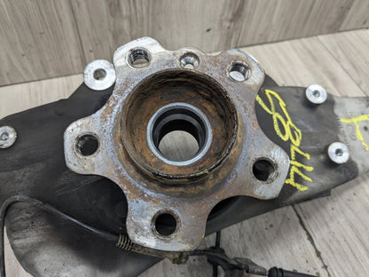 2017-2023 BMW M550i G30 Front Right Passenger Spindle Knuckle w/ Bearing 6884386 OEM BMW G15 G30 530 540 M550 AWD Front Right Passenger Spindle Knuckle Bearing OEM