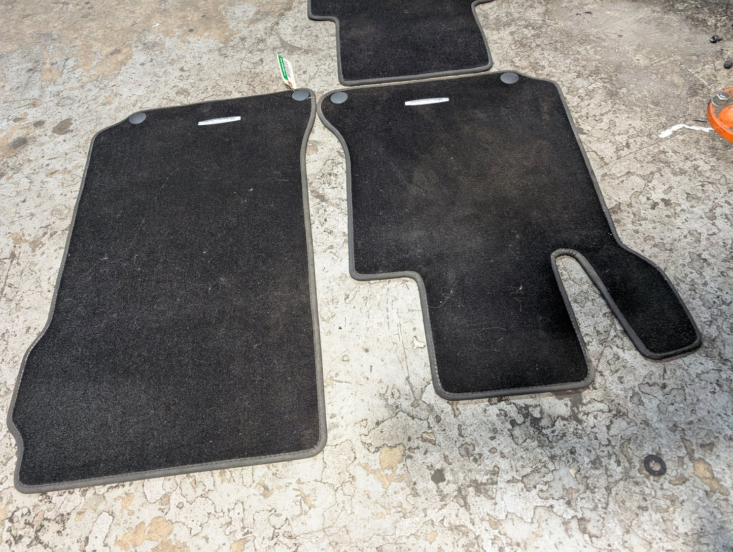 2009-2017 Mercedes-Benz E550 E-Class A207 Front Rear Left Right Mat Carpet Floor Mats SET A2076800648