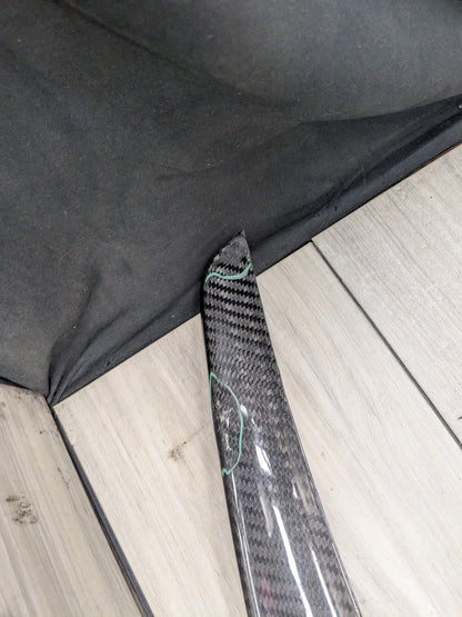 DAMAGE* 14-20 BMW F22 F87 M4 Trunk Duckbill Spoiler CARBON FIBER