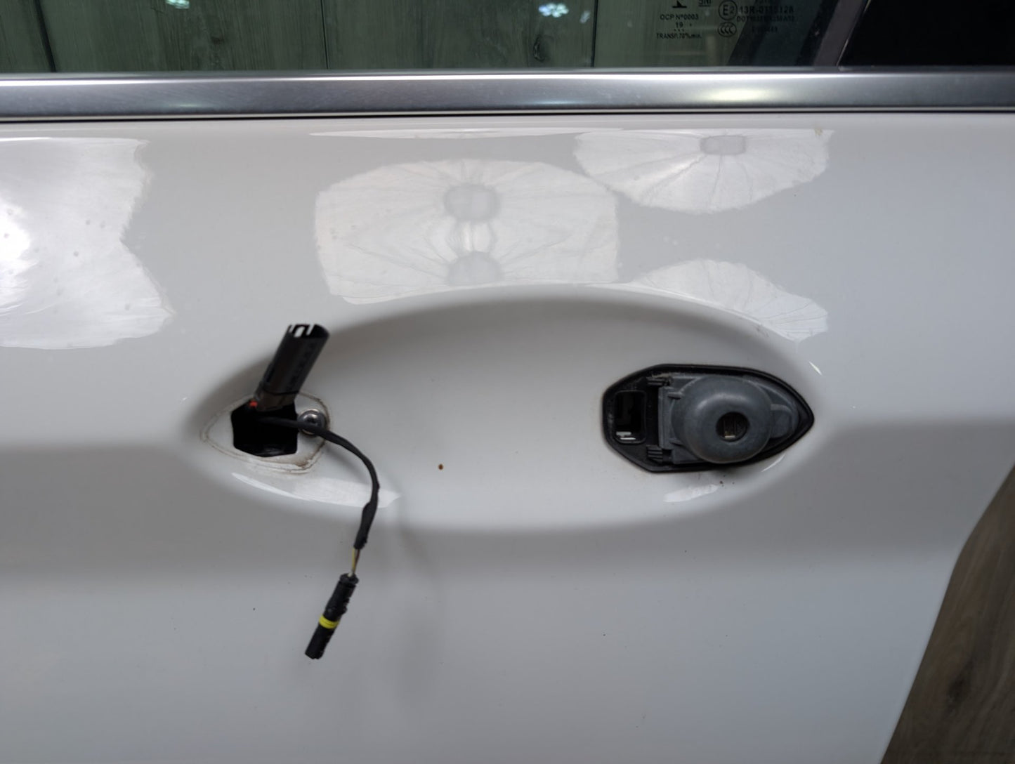18-24 OEM BMW F97 G01 X3 X3M Front Left Driver Side Door Shell Panel White 300 ALPINWEISS III (300)