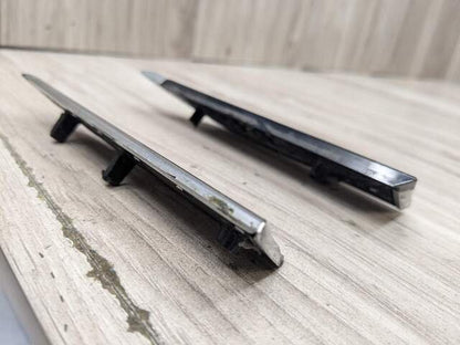 18-24 OEM Audi S5 Sportback Front Left Right Fender Emblem Black/Silver SET