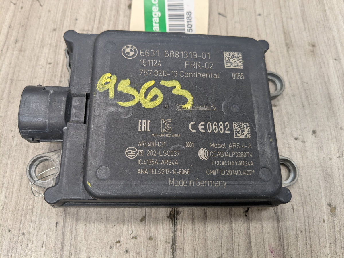 16-22 BMW G12 Front Bumper Cruise Control Distance Radar Senor Module PN 6881319