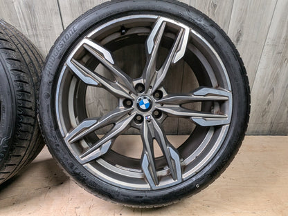 18-24 OEM BMW F97 G01 G02 X3 X4 Rims Wheels 21x9.5/8.5 ET:30/43 Style 718M SET