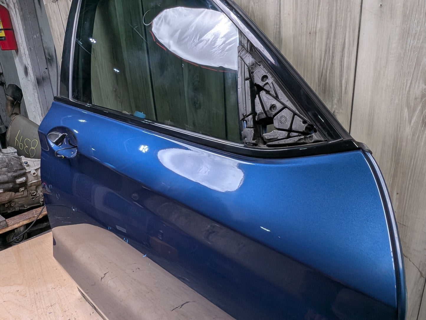18-24 OEM BMW F97 G01 X3 X3M Front Right Passenger Door Shell Panel Blue C1M