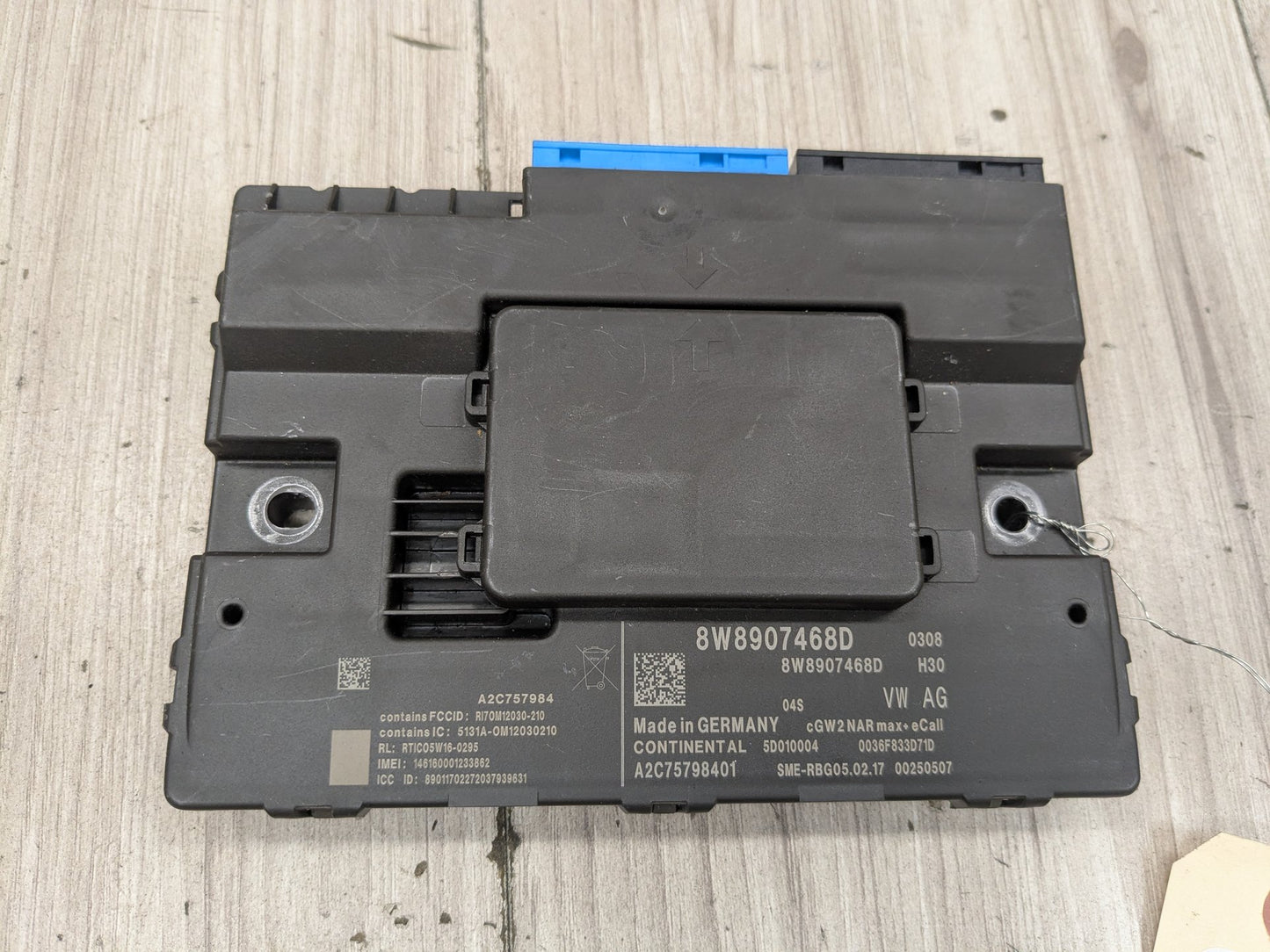 18-24 OEM Audi S4 S5 B9 Gateway Bus Display Control Module Unit 8W8907468