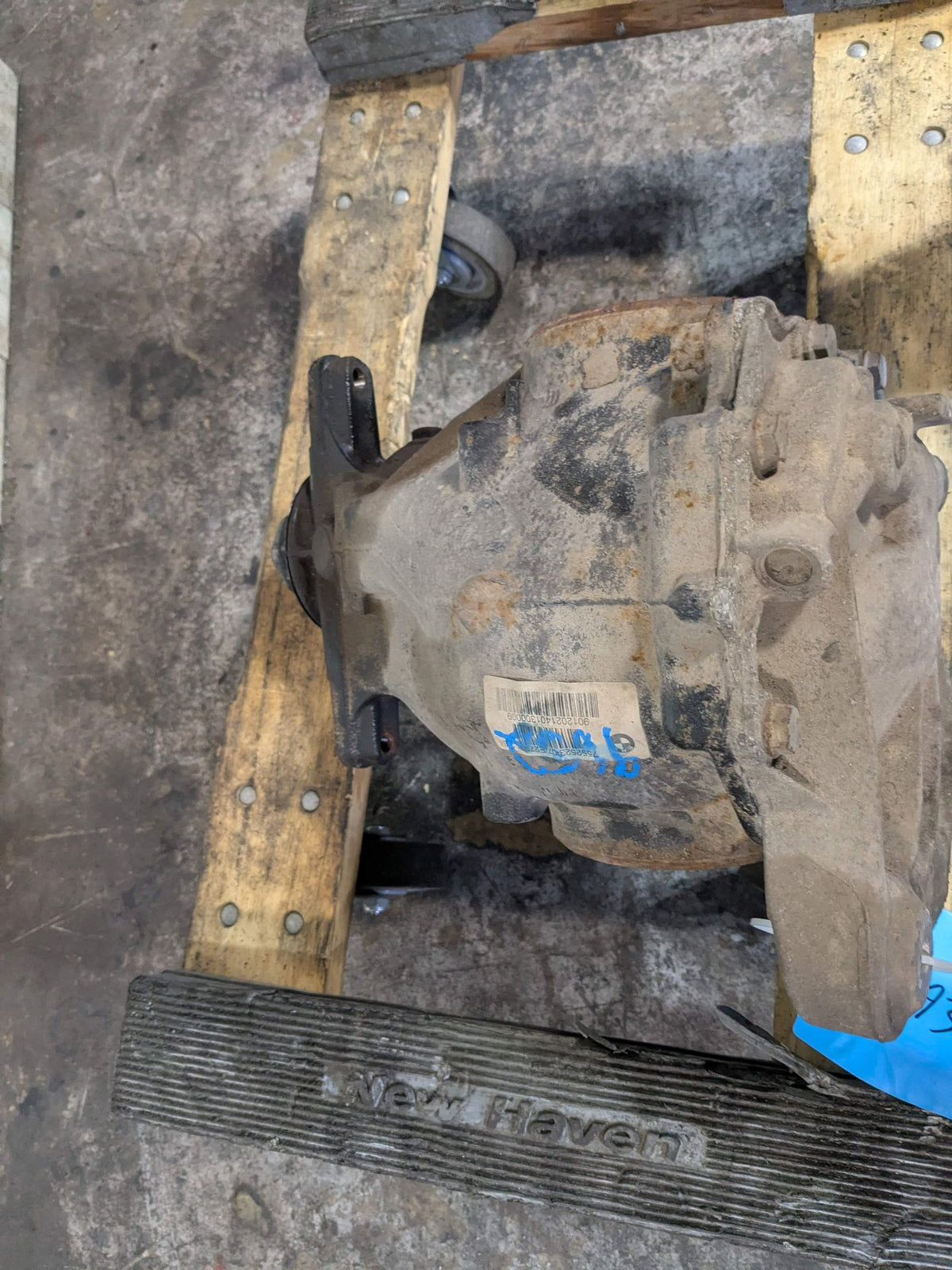 2012 BMW X5 E70 Rear Axle Carrier Differential k 7552523