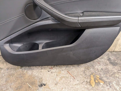 2019 BMW X3 G01 Front Right Passenger Interior Door Panel Card 7410282 OEM BMW G01 X3 FRONT Right Passenger Interior Door Panel Card Trim Cover Black OEM