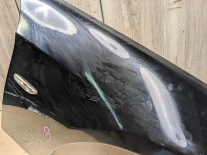 06-11 OEM BMW E90 328 335 Sedan Right Passenger Side Fender Panel Black 668 Black SCHWARZ II (668)