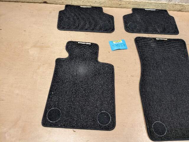 OEM BMW F90 G30 530 540 550 M5 Front Rear Left Right Carpet Floor Mats SET Black