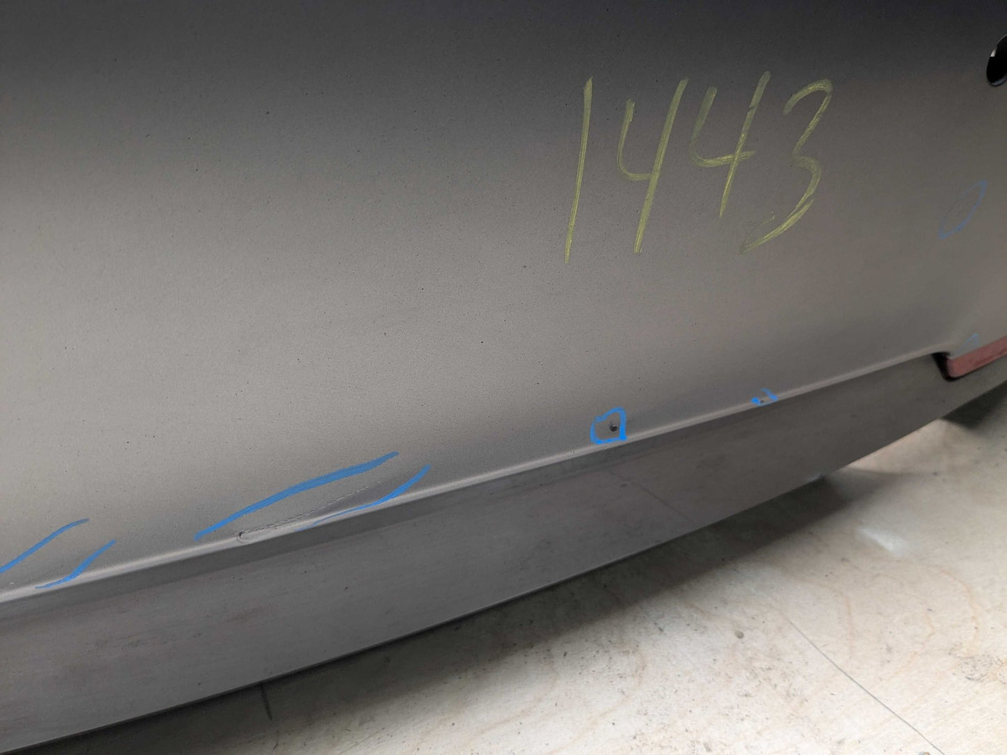 14-20 OEM BMW F36 428 430 435 440 M SPORT Rear Bumper Cover Panel Gray 490 SONDERLACKIERUNG (490)