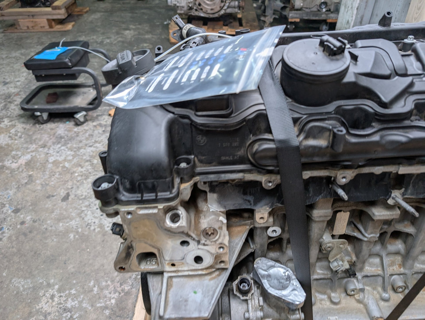 OEM BMW F15 F16 X5 X6 RWD Long Block N55 Engine Motor EWG 175k Miles