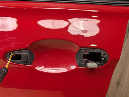OEM BMW F30 F80 328 330 335 340 M3 Front Left Driver Door Shell Panel Red A75 MELBOURNEROT METALLIC (A75)