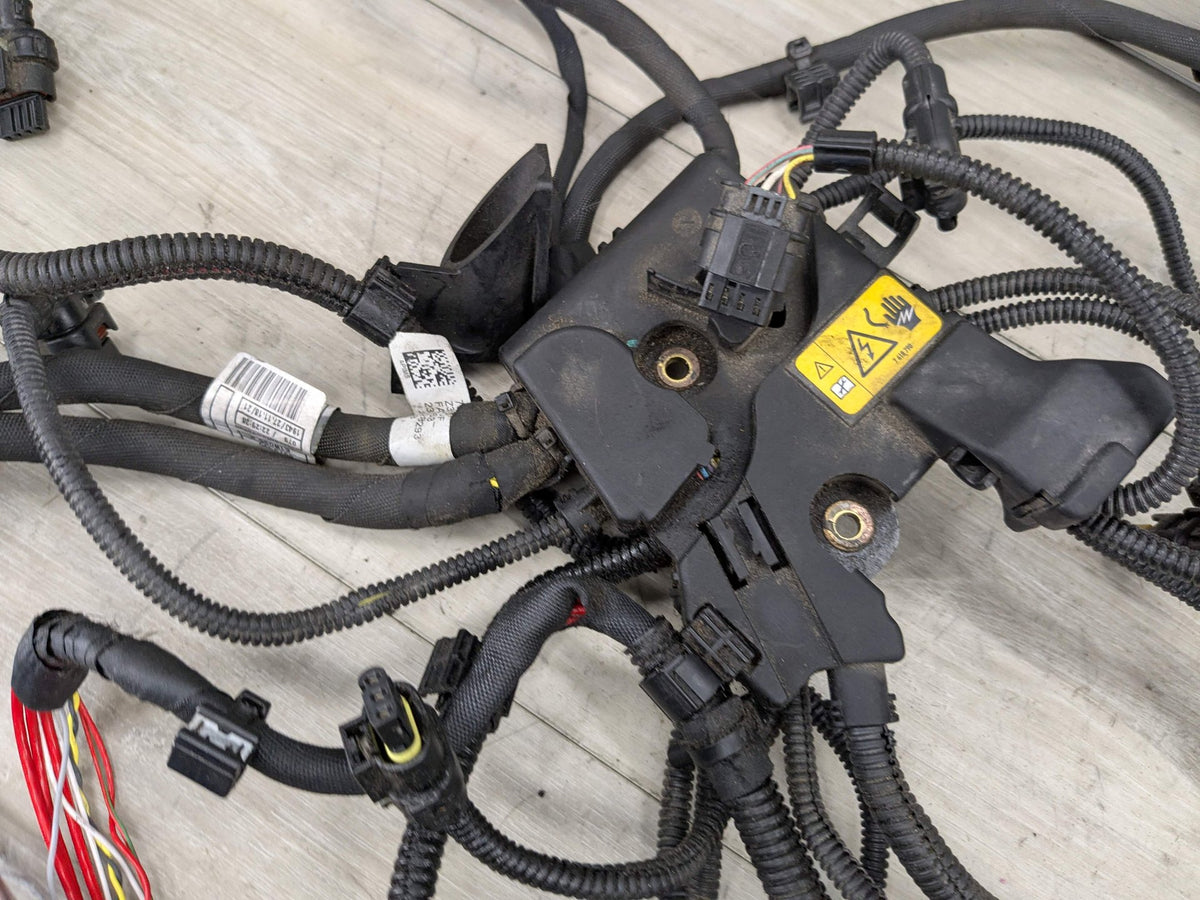 19-21 OEM BMW G05 G07 50iX Engine N63M Sensor Module Wiring Wire Harness 1-4