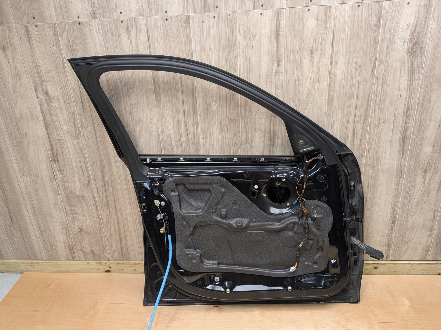15-19 OEM BMW F16 X6 F86 X6M Front Left Driver Door Shell Panel Black 416 CARBONSCHWARZ METALLIC (416)