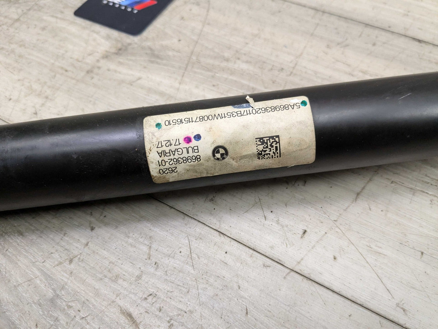 2018 BMW M550i G30 Front Propeller Driveshaft Drive Shaft 8698362 OEM BMW F97 G01 G05 G12 G20 G26 G30 Front Driveshaft Axle Drive Shaft L=809,4MM