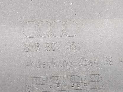 2018 - 2024 Audi S5 B9 Radiator Support Upper Cover Panel 8w6807081