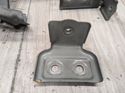 16-19 OEM BMW G11 G12 740 750 Front Left Driver Fender Wing Holder Bracket SET
