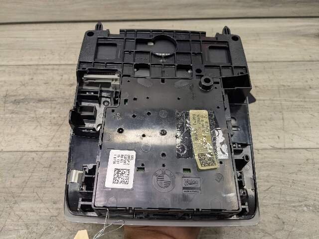 OEM BMW F15 F16 F39 F85 F86 X5 X6 Headliner Roof Console Dome Light Switch Gray