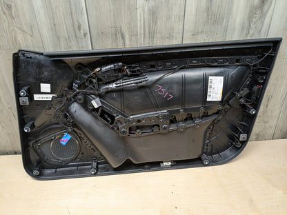 19-21 OEM AUDI S5 RS5 Front Left Driver Side Interior Door Panel Cover Black