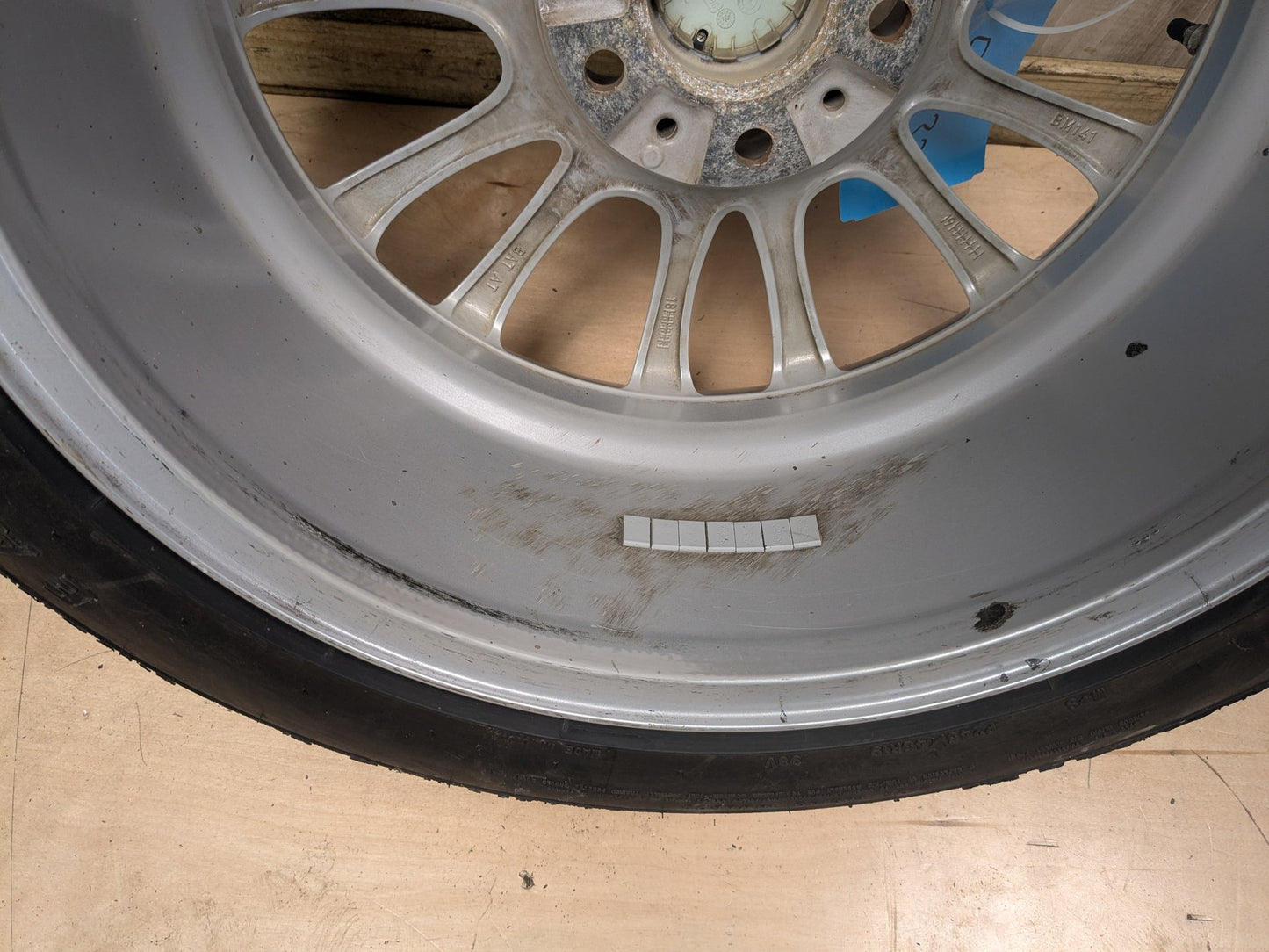 OEM BMW F01 F02 F07 740 750 760 FRONT Rim Wheel 19x8.5 ET25 M V-Spoke Style 302