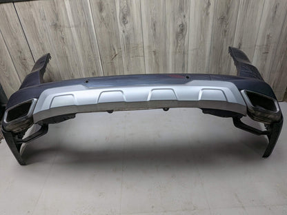 DENT* 19-23 OEM BMW G05 X5 Rear Bumper Cover Panel w/ Diffuser COMPLETE Gray C27 Grey Arktikgrau Brillanteffekt Metallic (C27)