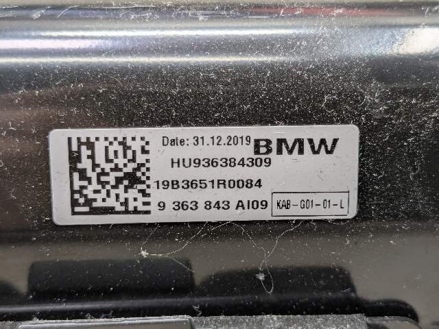 18-24 OEM BMW G01 G02 F97 X3 X4 Dash Left Driver Knee Airbag Air Bag 9363843