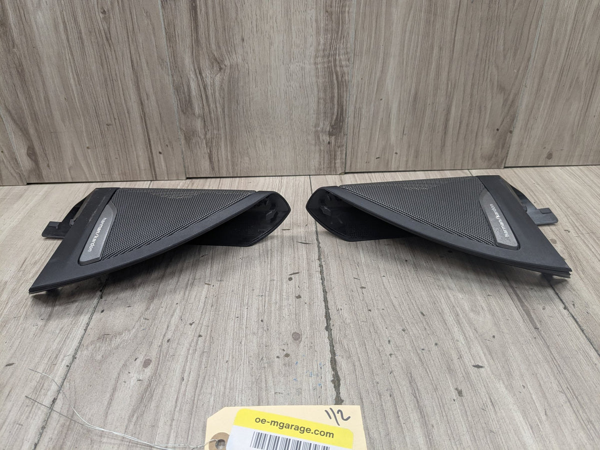 2020-2024 BMW X3 F97 Front Left Right Door Triangle Corner Speaker Assemblys SET 7419327