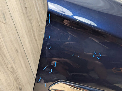 *11-16 OEM BMW F10 528 535 550 Right Passenger Side Fender Panel Blue A89 IMPERIALBLAU BRILLANTEFFEKT METALLI (A89)