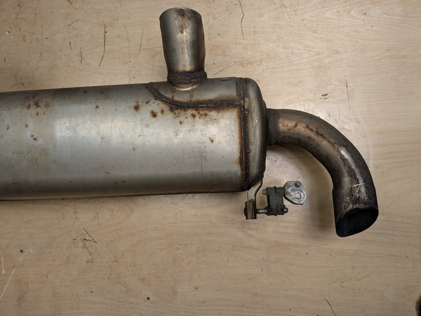 20-24 OEM BMW G20 G22 G23 G26 M340 M440 Engine B58 Dual Exhaust Pipe Muffler