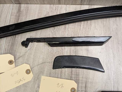 22-25 OEM BMW G42 G87 Left Driver Side Door Belt Molding Trim SHADOW GLOSS
