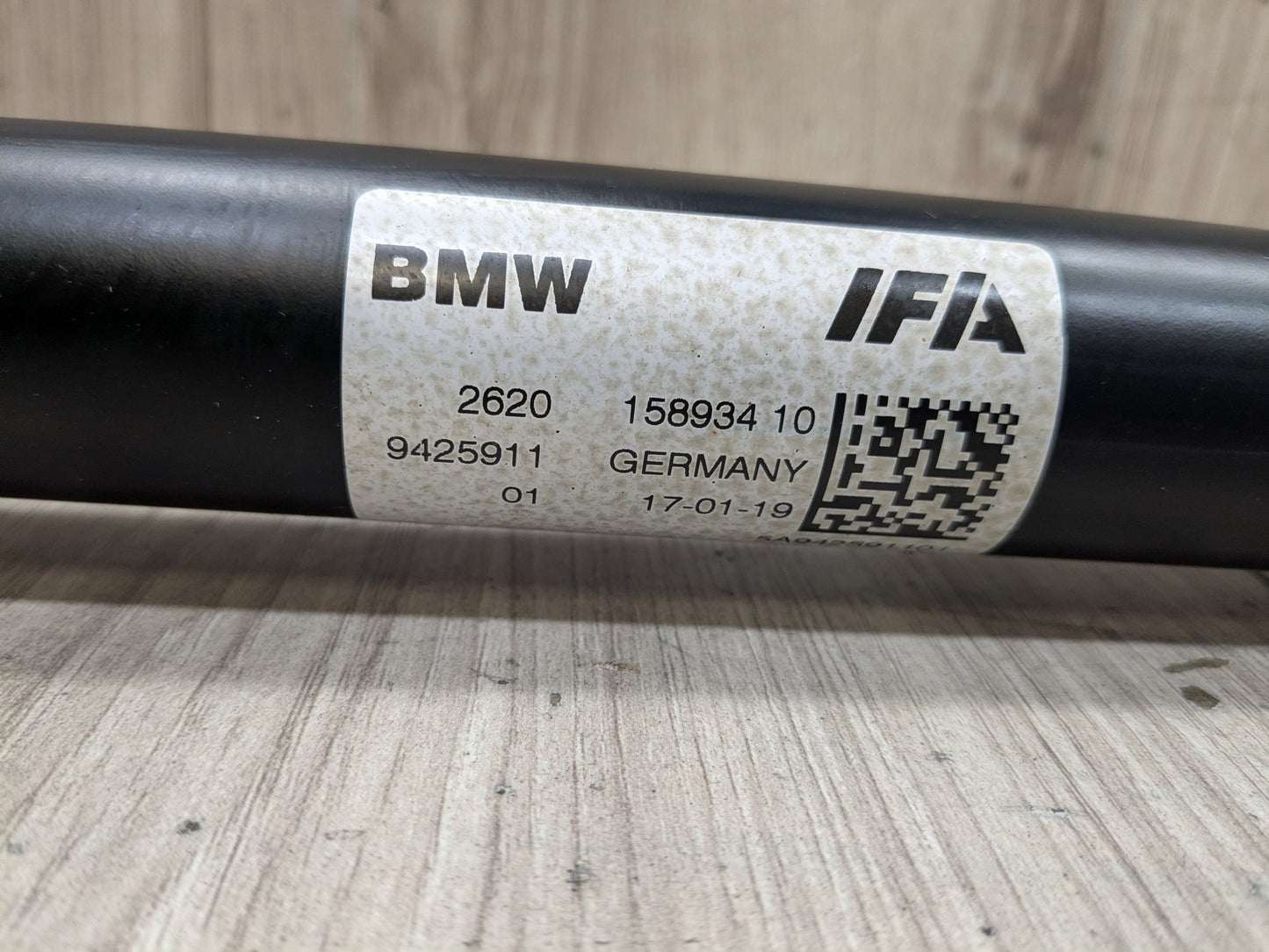 2019 BMW 330i G20 Front Propeller Driveshaft Drive Shaft 9425911 16-22 OEM BMW F90 G01 G12 G15 G16 G20 G30 M5 Drive Shaft Driveshaft Front Output