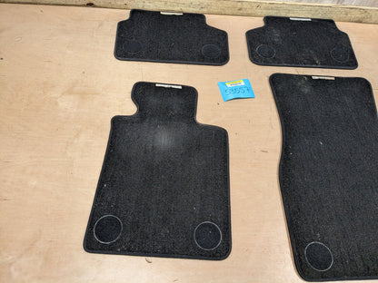 2017-2023 BMW M550i G30 Front Rear Left Right Mat Carpet Floor Mats SET 8090551 OEM BMW F90 G30 530 540 550 M5 Front Rear Left Right Carpet Floor Mats SET Black OEM