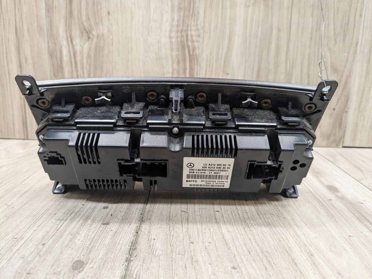 OEM Mercedes W207 W212 E350 E550 A/C Climate Heater Control Radio Media Switch