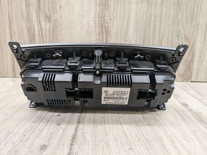 OEM Mercedes W207 W212 E350 E550 A/C Climate Heater Control Radio Media Switch