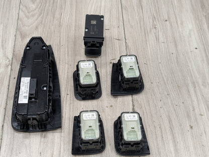 2015-2021 Mercedes-Benz C43 W205 Front Left Driver Door Master Window Switch A2229056800 OEM Mercedes W205 Front Rear Left Right Window Parking Opener Control Switch OEM
