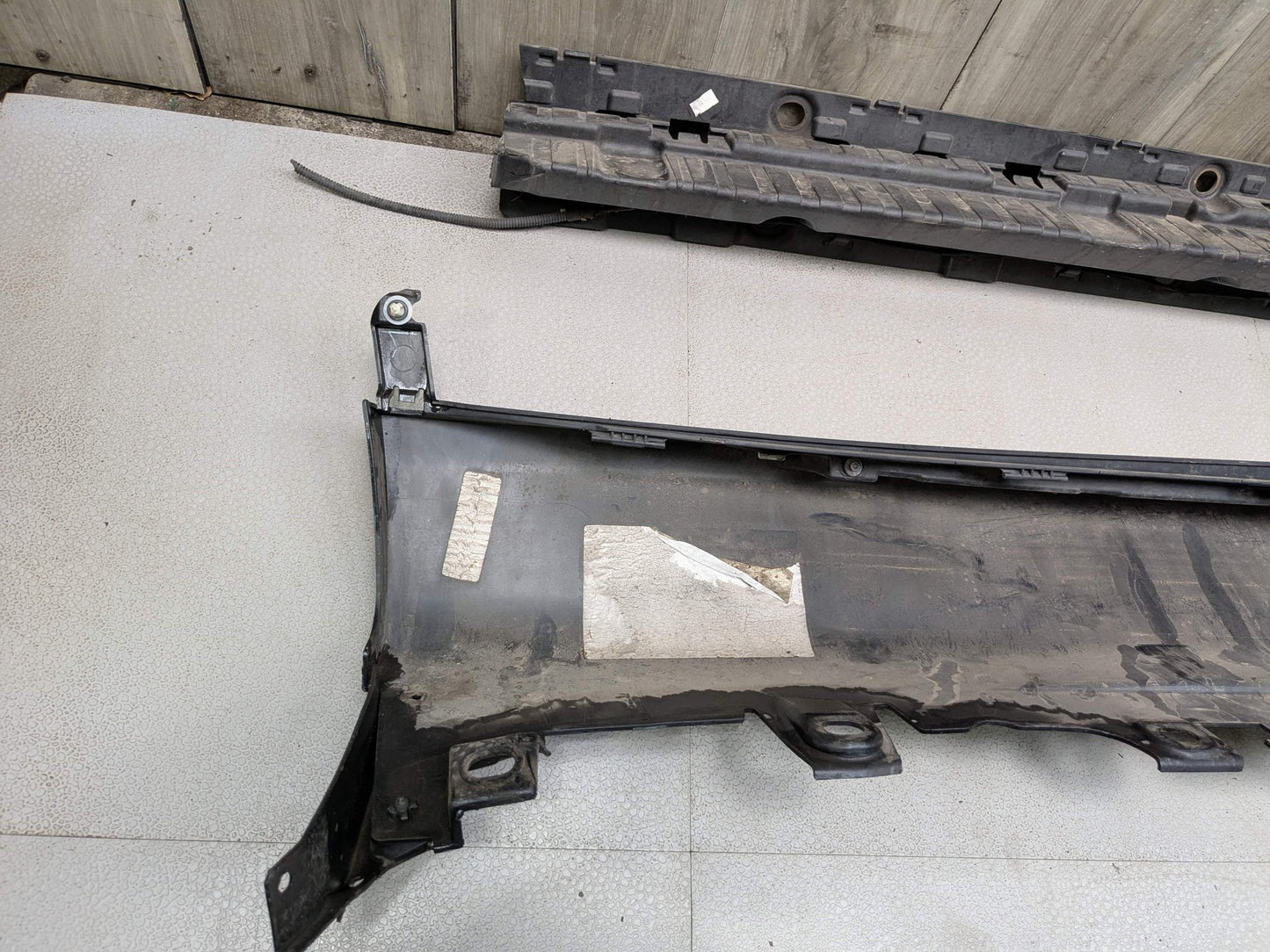 OEM BMW F15 X5 Left Driver Running Step Board Side Skirt Rocker Panel w Bracket