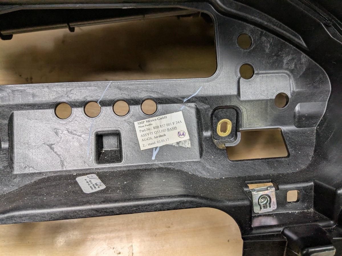 2018-2025 Audi SQ5 FY Dashboard Dash Board Panel