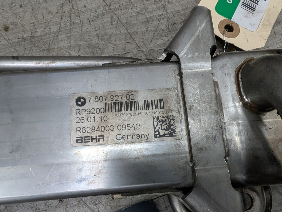 09-13 OEM BMW E70 X5 Diesel Engine M57Y Turbo Exhaust Cooler Unit Charge EGR