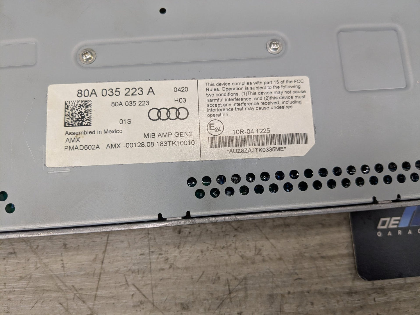 18-20 OEM AUDI Q5 SQ5 Audio Sound System Radio Amp Amplifier Module