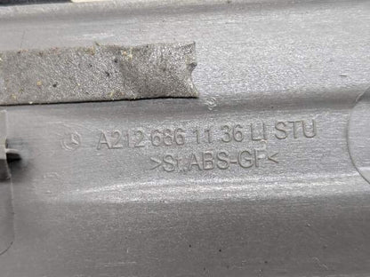 OEM Mercedes W212 E350 E550 Front Rear Left Right Door Sill Scuff Cover SET