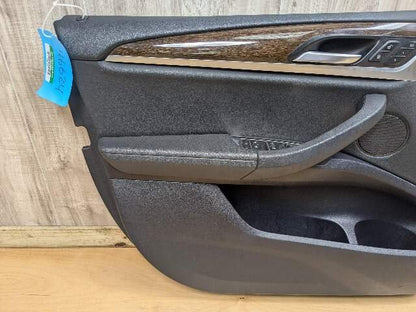 18-23 OEM BMW G01 X3 FRONT LEFT DRIVER Side Door Panel Card Trim Cover Black