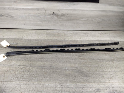 OEM BMW F15 F16 F85 F86 Front Left Right Windshield Side Drip Molding PAIR
