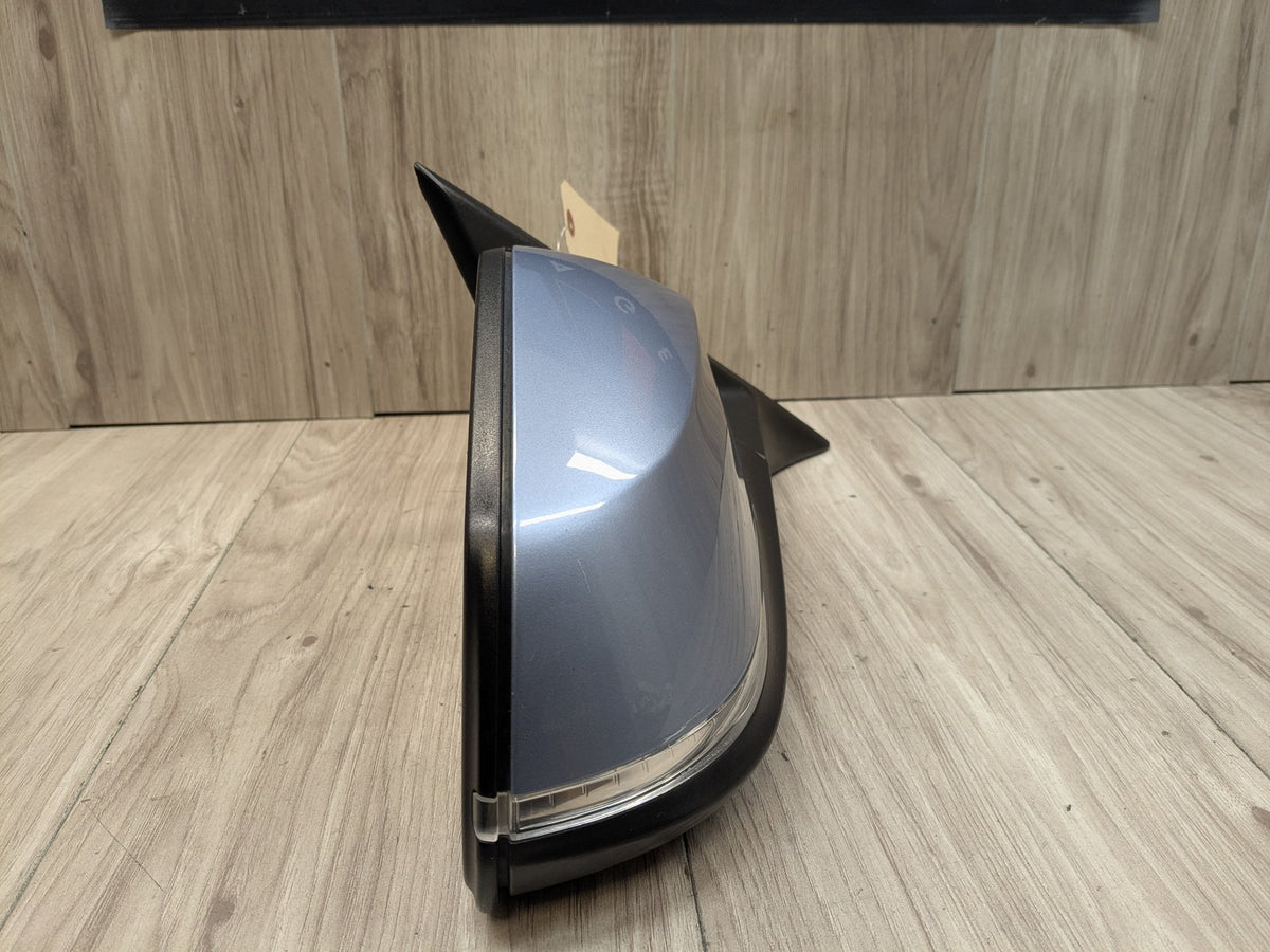 2014 BMW 320i F30 Front Right Passenger Side Mirror Assembly 7345674 OEM BMW F30 328 330 335 340 Right Passenger Auto Dip Heated Side Mirror Blue B40