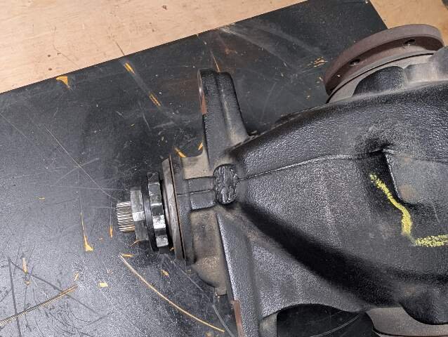 07-13 OEM BMW E82 E90 E92 N54 N55 Automatic Rear Differential Axle Carrier 3.46