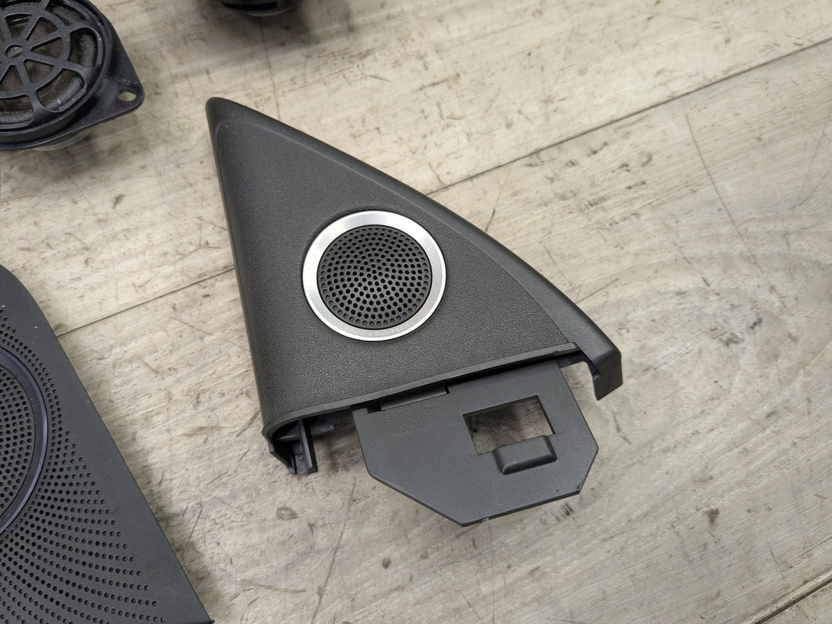 09-17 OEM AUDI A5 S5 Bang & Olufsen Front Rear Door Tweeter Speakers SET
