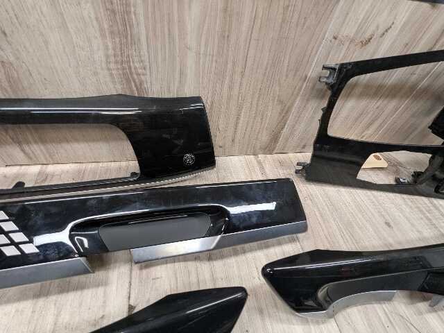 *OEM BMW F02 740 750 760 Alpina B7 Interior Dash Center Door Trim Piano Varnish